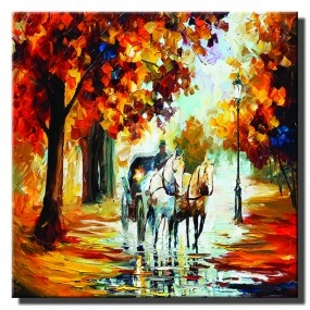 Tranh in Canvas sơn dầu